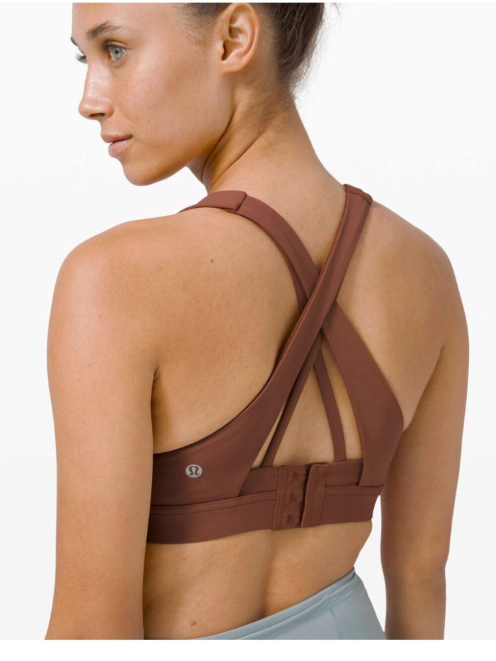 Lululemon Stash It All Bra in Ancient Copper